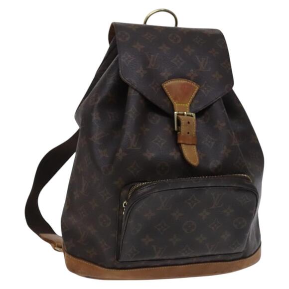 LOUIS VUITTON Monogram Montsouris GM Backpack M51135 - Picture 1 of 16